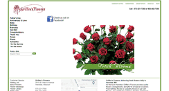 Desktop Screenshot of griffensflowers.com